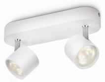 56242/31/16 Star bodové LED svítidlo 2x 4,5W 1000lm 2700K stmívatelné IP20, bílé