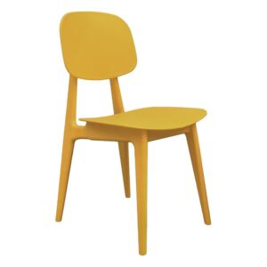 Židle Vintage Leitmotiv (Barva - žlutá)