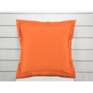 Bavlněný povlak na polštář s lemem Moni MO-002 Oranžový 45 x 45 cm