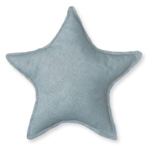 Modrý dekorativní polštář Little Nice Things Star
