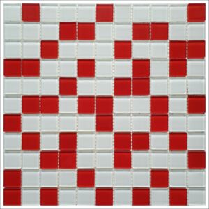 Obklad mozaika červená mix Red mix 300x300x4mm