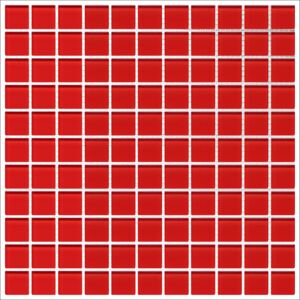 Obklad mozaika červená Red 300x300x4mm