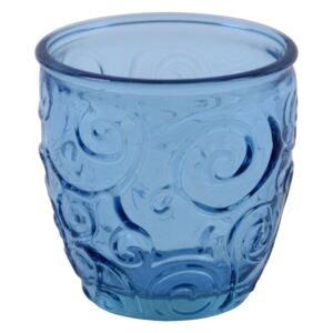Modrá sklenice z recyklovaného skla Ego Dekor Triana, 250 ml
