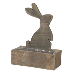 Clayre & Eef - Wooden chest rabbit 30*13*39 cm 6H1861