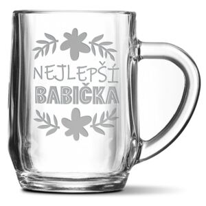 Půllitr SABLIO - Nejlepší babička 0,5