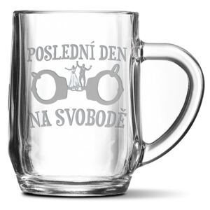Půllitr SABLIO - Poslední den na svobodě 0,5