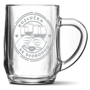 Půllitr SABLIO - Rozlučka se svobodou 0,5
