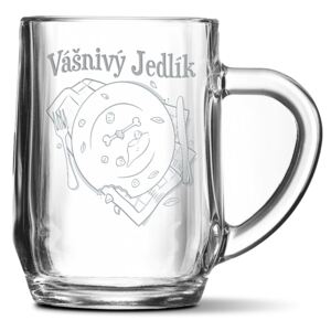 Půllitr SABLIO - Vášnivý jedlík 0,5