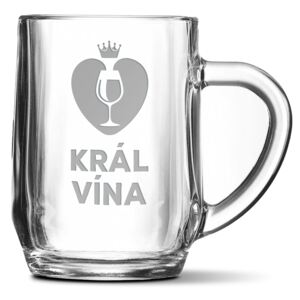 Půllitr SABLIO - Král vína 0,5
