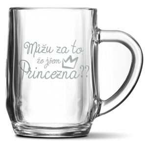 Půllitr SABLIO - Můžu za to, že jsem princezna 0,5