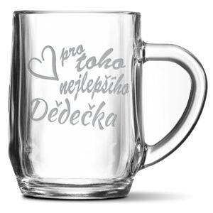 Půllitr SABLIO - Pro toho nejlepšího dědečka 0,5