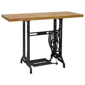 ViddaXL Konzolový stolek z šicího stroje 110 x 40 x 75 cm