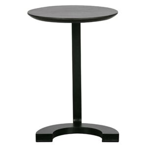 MUZZA Kovový odkládací stolek floor ø 39 x 57 cm černý
