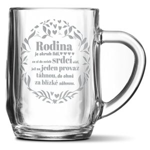 Půllitr SABLIO - Rodina 5 0,5
