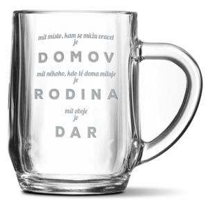 Půllitr SABLIO - Domov 5 0,5