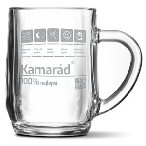 Půllitr SABLIO - Kamarád 0,5