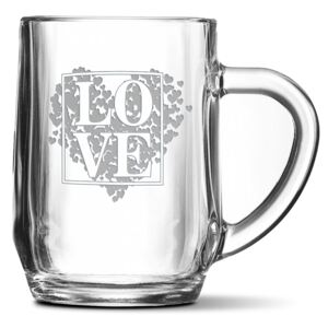 Půllitr SABLIO - I Love you 3 0,5