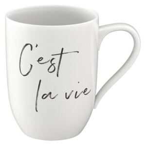 Villeroy & Boch Statement hrnek "C'est la vie", 0,34 l