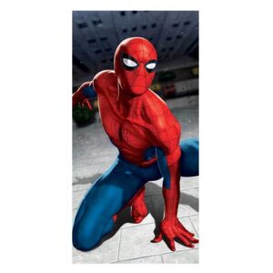 Jerry Fabrics Dětská osuška ‒ Spider-man Blue 03, 70 × 140 cm