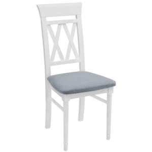 Židle v kombinaci bílá/Granada 2725 grey W016