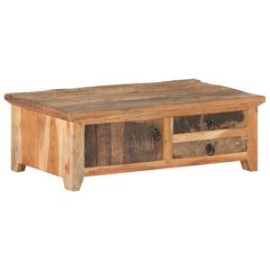 Konferenční stolek 90 x 50 x 31 cm masivní recyklované dřevo