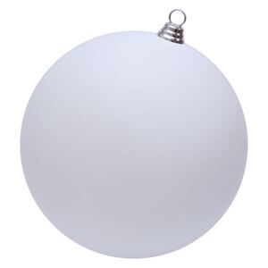 Plastová koule, prům. 30 cm, bílá, matná