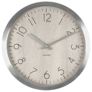 Karlsson 5609WH Designové nástěnné hodiny, 35 cm