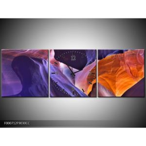 Abstraktní obraz - fialové skály (F000712F9030CC)