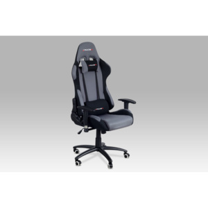 Kancelářská židle šedá KA-F01 GREY