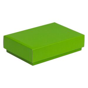 Dárková krabička s víkem 200x125x50/40 mm, zelená