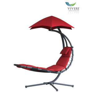 Závěsné houpací lehátko Vivere Original Dream Chair, červená