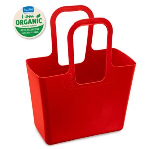 TASCHE taška XL plážová, stojan na časopisy a noviny, dřevo Organic červená KOZIOL (barva-organic červená)