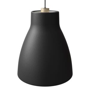 Závěsné světlo Gong, Ø 32 cm, černá