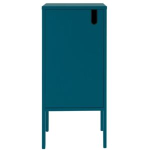 Matně petrolejově modrá lakovaná skříňka Tenzo Uno 40 x 40 cm