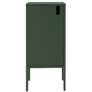 Matně zelená lakovaná skříňka Tenzo Uno 40 x 40 cm