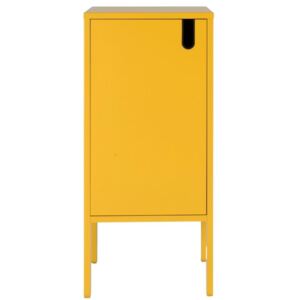 Matně hořčicově žlutá lakovaná skříňka Tenzo Uno 40 x 40 cm