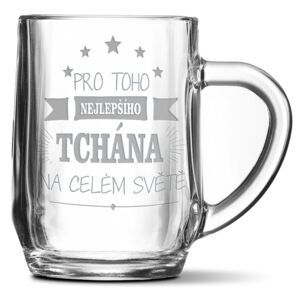 Půllitr SABLIO - Pro toho nejlepšího tchána na celém světě 0,5