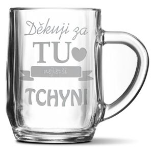 Půllitr SABLIO - Děkuji za tu nejlepší tchyni 0,5