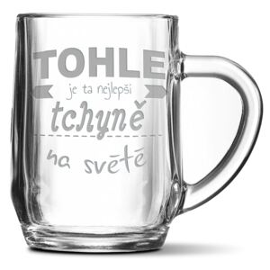 Půllitr SABLIO - Tohle je ta nejlepší tchýně na světě 0,5