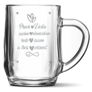 Půllitr SABLIO - Pravá láska 0,5