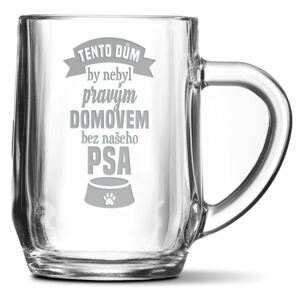 Půllitr SABLIO - Tento dům 0,5