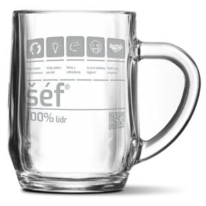 Půllitr SABLIO - Šéf 0,5