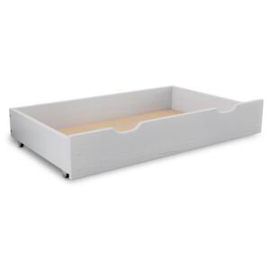 AKCE Úložný box pod postel 98 cm, bílá II. jakost