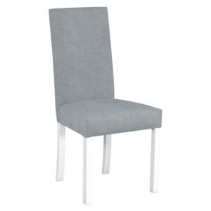 Čalouněná židle Heven II, Barva dřeva: bílá, Barvy nožiček: 16 - Jasmine 90