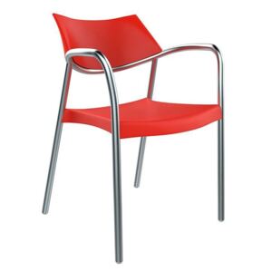 Židle Splash červená