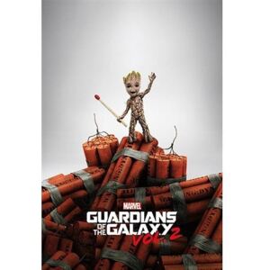 Pyramid International Plakát Guardians of the Galaxy 2 - Groot Dynamite