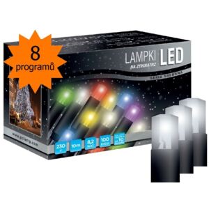 POLAMP LED osvětlení univerzální - klasická, st. bílá 10 m, programátor