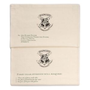 The Art Printorium Ltd Sada utěrek Harry Potter - Dopis z Bradavic, 2 ks