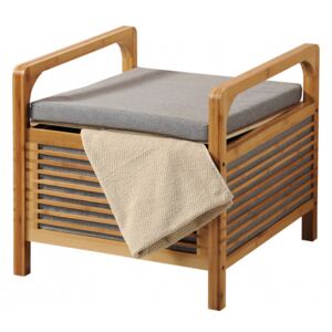 Polstrovaný bambusový stolek
