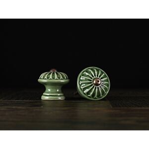 Keramika Vanya Úchytka malá - zelená - KOPRETINA